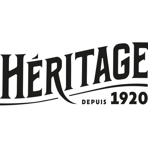 The beverages Family logo Héritage noir Brasserie 3 Monts - TBF Force de vente mutualisée en GMS