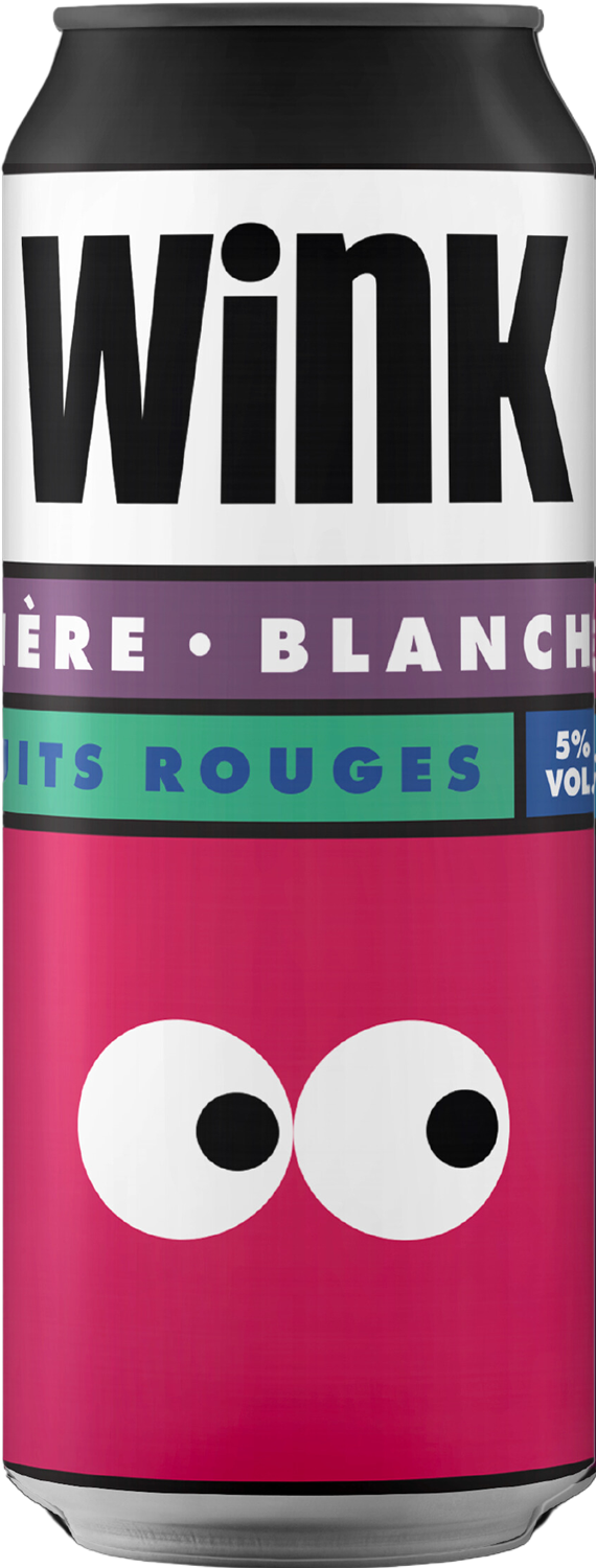The beverages Family boite Wink fruits rouges 50cl la brasserie fondamentale - TBF Force de vente mutualisée en GMS
