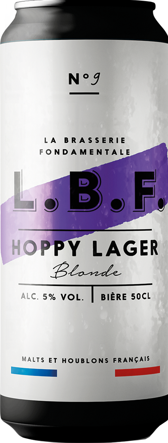 The beverages Family boite hoppy lager 50cl la brasserie fondamentale - TBF Force de vente mutualisée en GMS