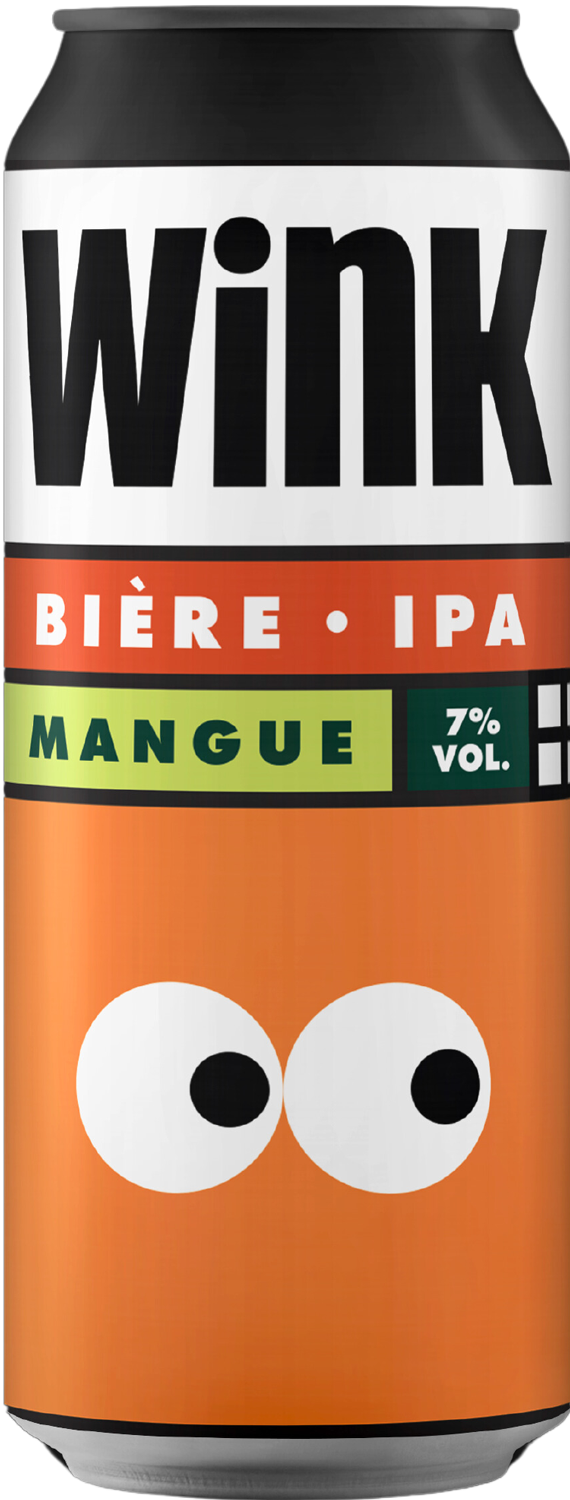 The beverages Family boite Wink mangue 50cl la brasserie fondamentale - TBF Force de vente mutualisée en GMS