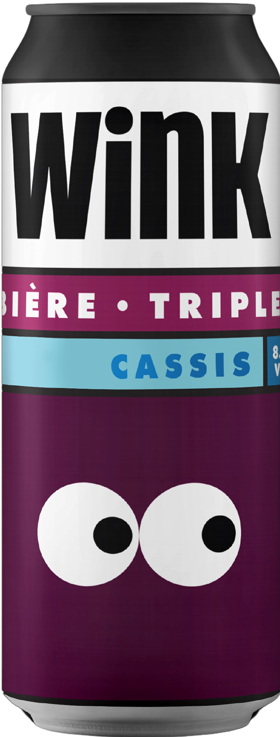 The beverages Family boite Wink cassis 50cl la brasserie fondamentale - TBF Force de vente mutualisée en GMS