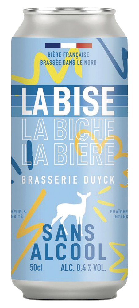 The beverages Family boite la bise sans alcool 50cl Brasserie Duyck - TBF Force de vente mutualisée en GMS