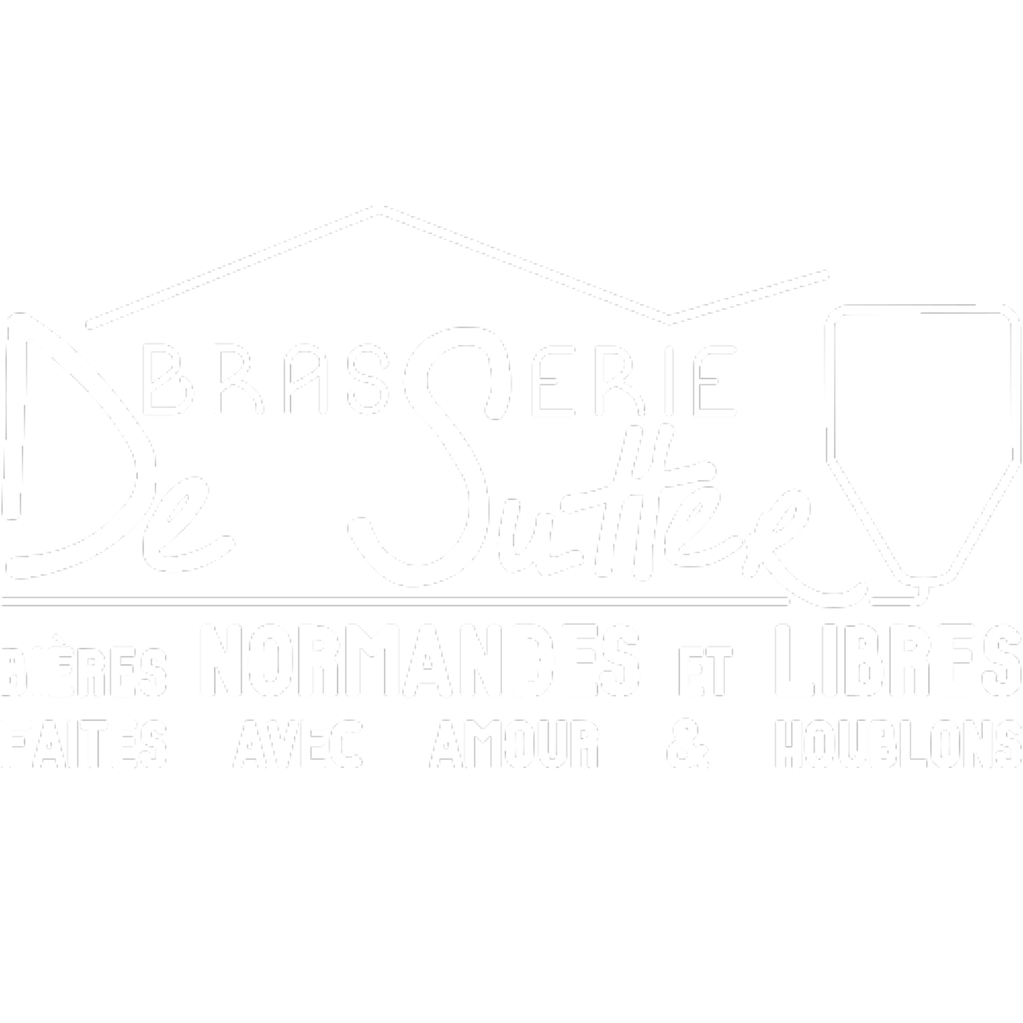 The beverages Family logo De Sutter blanc - TBF Force de vente mutualisée en GMS