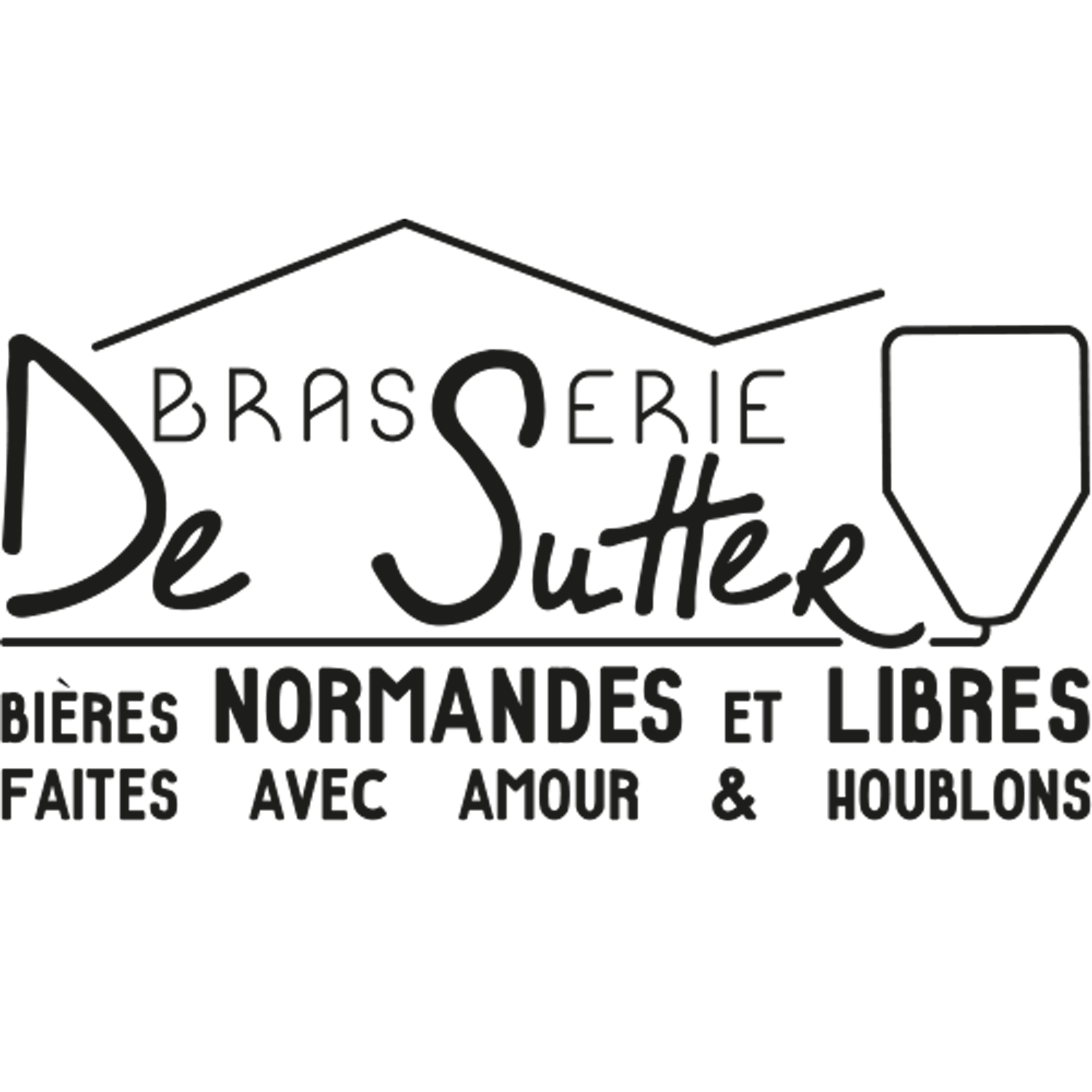 The beverages Family logo De Sutter noir - TBF Force de vente mutualisée en GMS