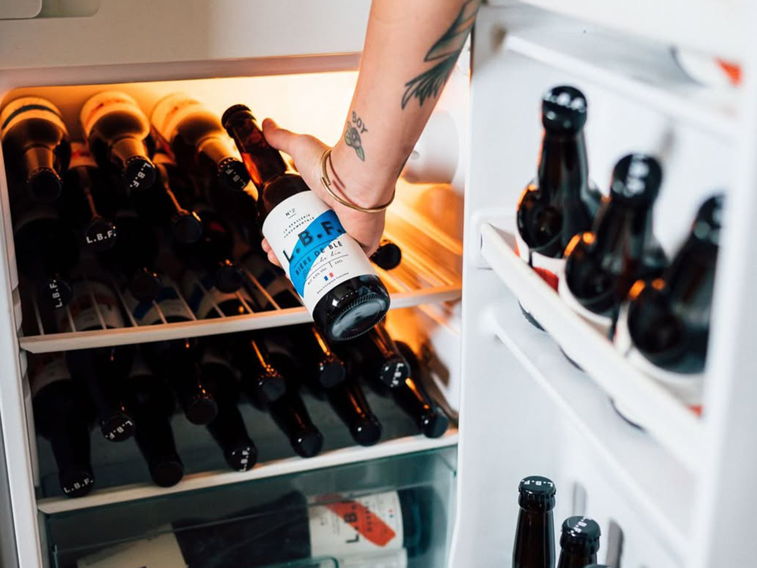 The beverages Family frigo et bouteilles 33cl la brasserie fondamentale - TBF Force de vente mutualisée en GMS