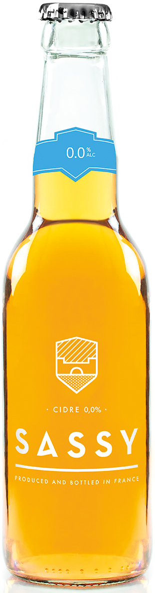 The beverages Family cidre 0% Maison Sassy bouteille 33cl - TBF Force de vente mutualisée en GMS