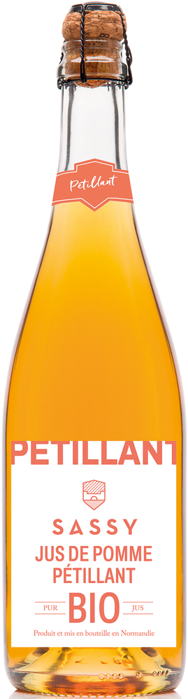 The beverages Family jus de pomme petillant Maison Sassy bouteille 75cl - TBF Force de vente mutualisée en GMS