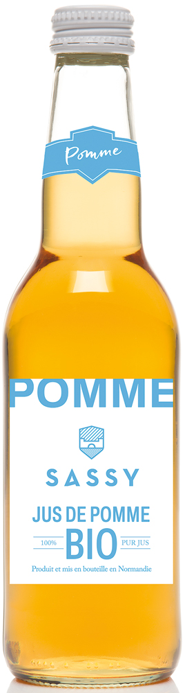 The beverages Family jus de pomme bio Maison Sassy bouteille 33cl - TBF Force de vente mutualisée en GMS